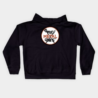 Official "True Metal Grilling" Logo Kids Hoodie